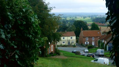 North Yorkshire village of Crayke, England.