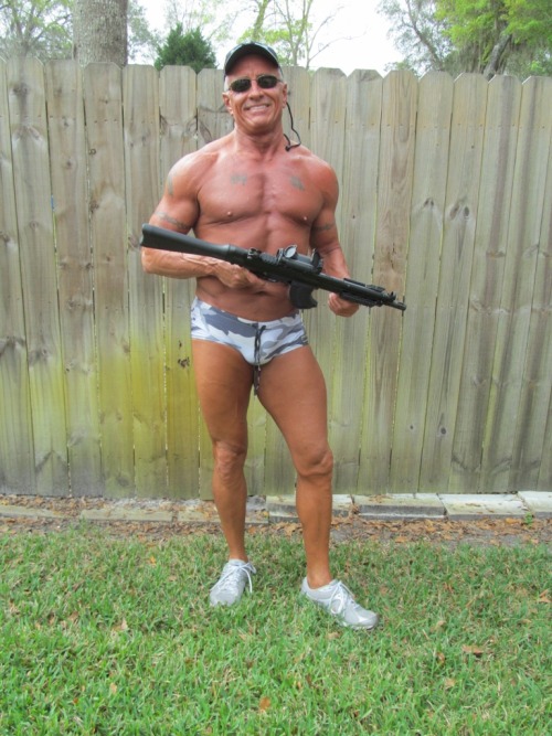 More backyard fun on a cool March morning. Class 3 short-barreled rifle by PTR in 7.62x39 (AK47