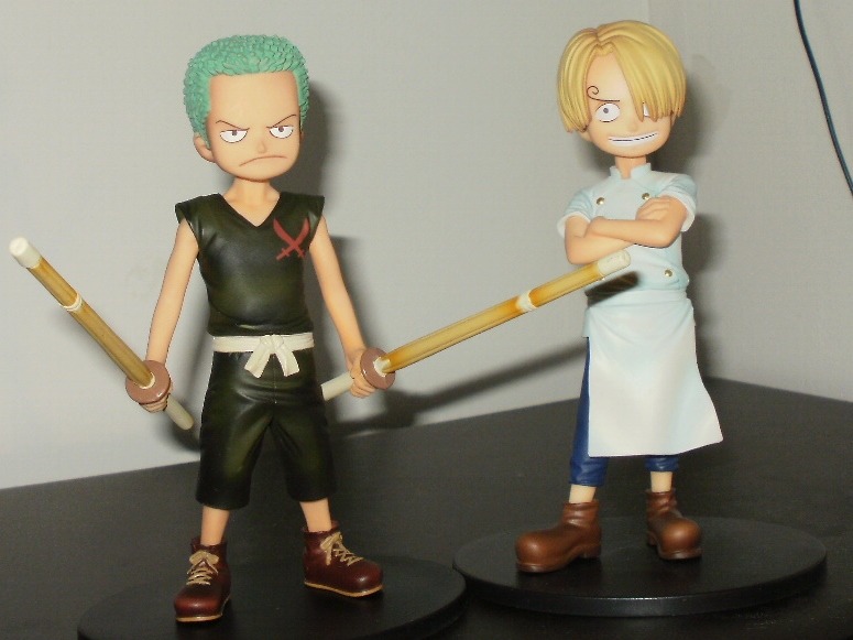 luffys-hat:  Grandline Children Zoro arrived! :D As with most of my figures, I bought