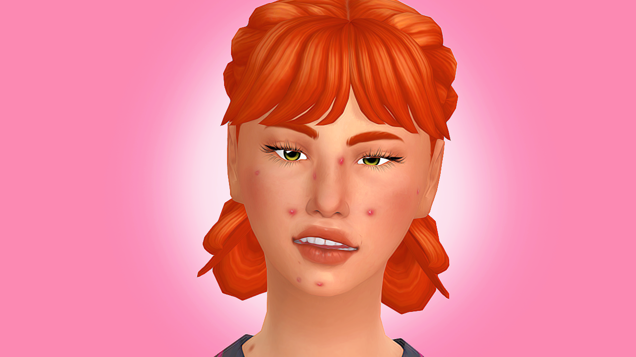 GegeSims - Yara Hair - The Sims 4 Create a Sim - CurseForge