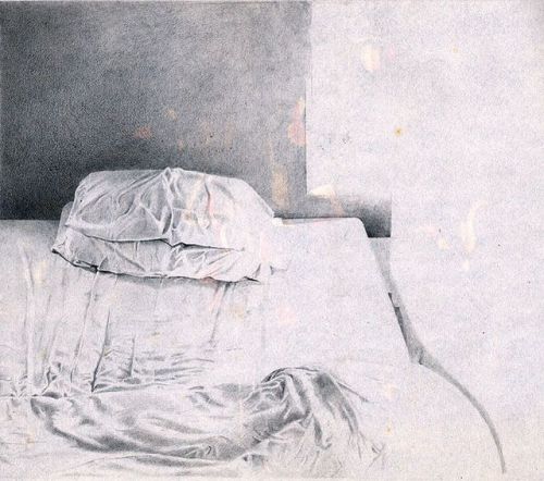 Unmade Bed (incomplete)    -    Vivian Hurbert van der Merwe , 1976.South African, b.1956-