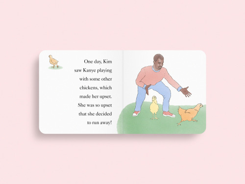 welovekanyewest:  Kanye West’s Bound 2gether child story book.