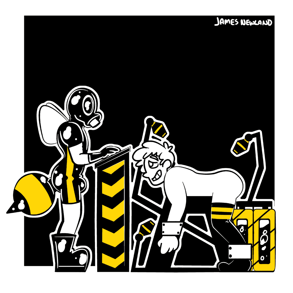 spacepupx: HiveMind Buzz the Bee is recruiting for the hive 