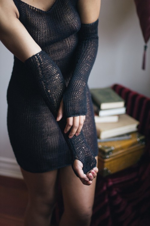 astasiaabasia: thelingerieaddict Maude Nibelungen: Boudoir Knitwear That Blurs the Lines