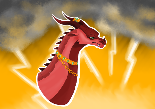 My Wings Of Fire Oc, Thunderclap.