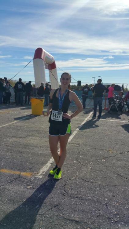 Ran my second ever half marathon yesterday! Finished in 2:18:57, 4 minutes slower than my first half
