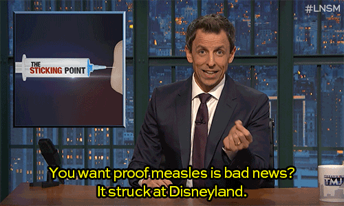 latenightseth:Seth explains why to vaccinate your children. 