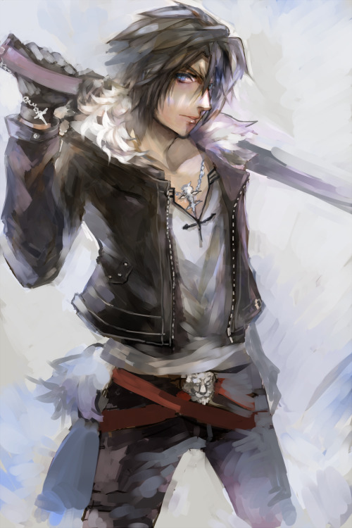 fuckyeahffboys: Squall (FFVIII) | せと