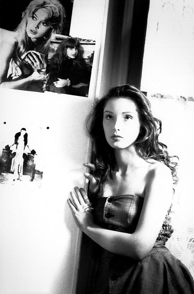 Julie Delpy photographed by Alfred Steffen, c. 1985