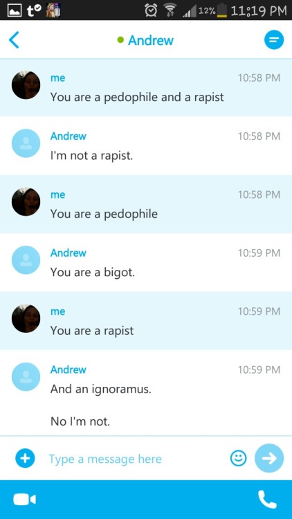 misandry-mermaid: efemmereal: I need help identifying a pedophile and rapist that I met on omegle. H