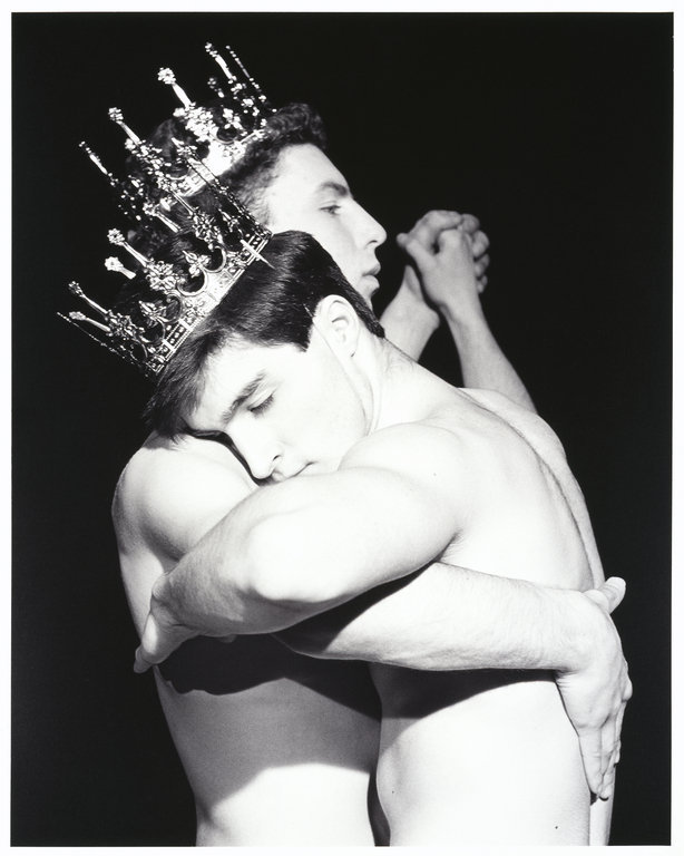 noiseman:  Two Men Dancing by Robert Mapplethorpe, 1984.