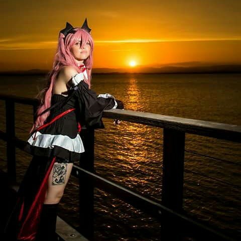 Sunset photos of my Krul cosplay thanks to Redfoxx Photography! 