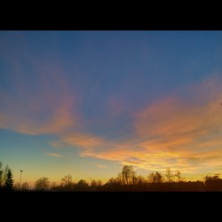 #Sunset #November 13, 2013 #sky #skyline #beauty #colors #colours #nofilter #Square test