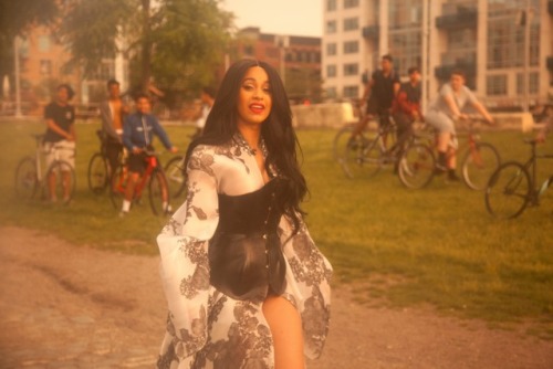 blackgirlsreverything: thedigitaltraphouse2: Cardi B on the cover of interview of The FADER  How can you not lover her? 