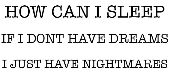 staying up- the nbhd