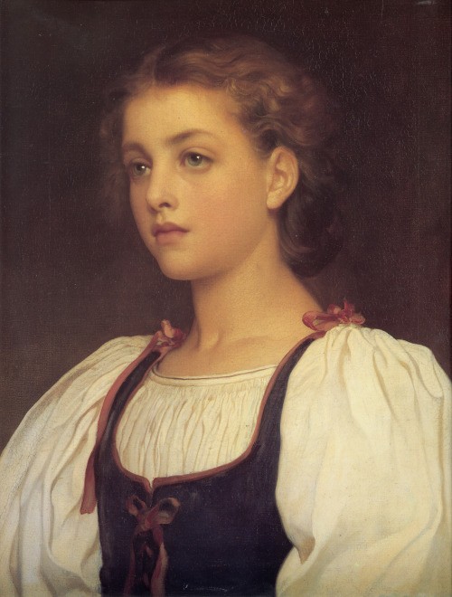 artmagnifique:FREDERIC LEIGHTON. Biondina, 1879.