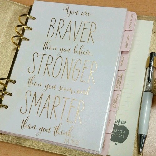Be braver, stronger and smarter!