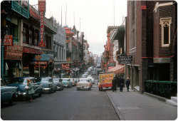 adamscoren:  Chinatown San Francisco — early 50s by ElectroSpark on Flickr.