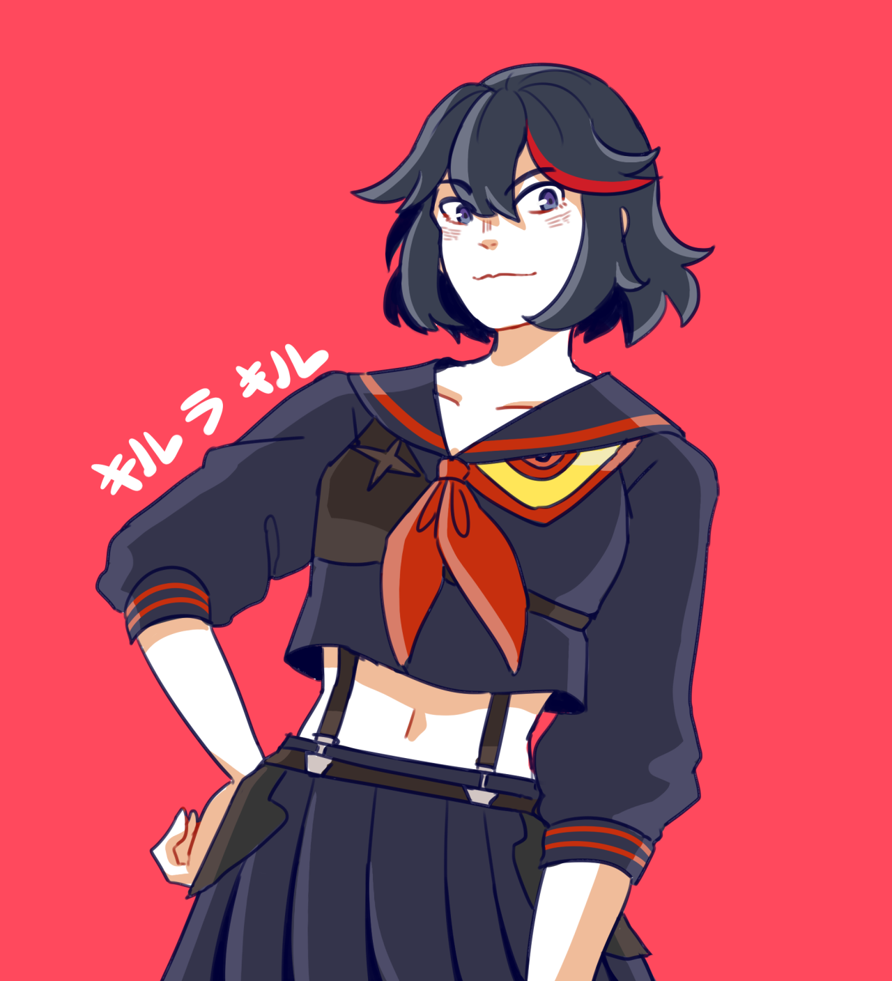 SalmonSalad: Guess who finally watch Kill La Kill