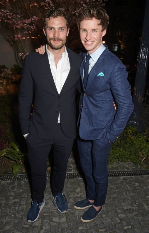 Jamie Dornan & Eddie Redmayne in Istanbul. Source: jamie-dornan