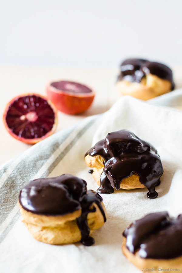 sweetoothgirl:   blood orange cream puffs    *whimpers*