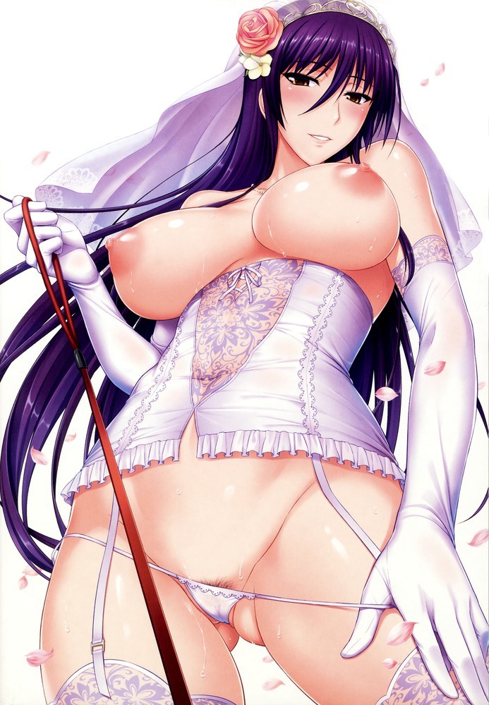 ahegao-hentai1:  Wedding dress