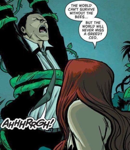 ultimatebottom69: damnianweynee: subterranean-fire: Ecosocialist praxis I support you poison Ivy Who