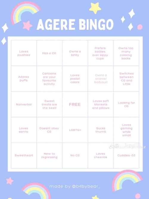 OMG ABT THE AGERE BINGOS, THE ORIGINAL TEMPLATES PLS?!