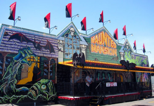 crylie:Various Carnival “Haunted Fun Houses”