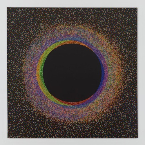 paintingafterpainting: Julio LE PARC, “Alchimie 332”; Acrylic on canvas; 78 ¾ x 7