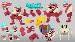 monkey-wrench-zeurel:Monkey Wrench Ep 1 reference sheets!