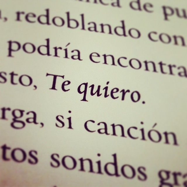 Te quiero &lt;3 #instabook #read #book #tequiero #love #books #te #quiero #like