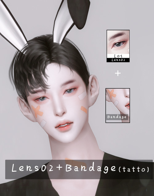 loi-jieun: [Loi]Lens02+BandageDo not re-upload to another siteDo not sell my workDo not claim my CC 