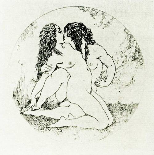 pleasuresoftheduke: A Homage to Sappho | Norman Lindsay (C.1928)