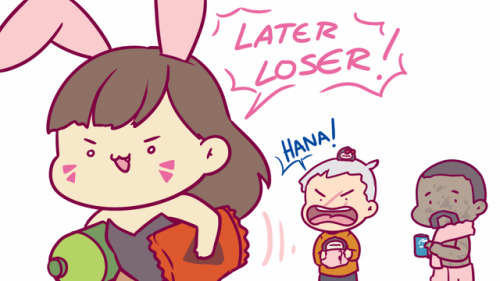 nalintant:  Gabe and Jack have bunny suite laying around because….reasons….Halloween is scary.My Bean Pillow are now in the shop for pre-order!!!For more info click HERE