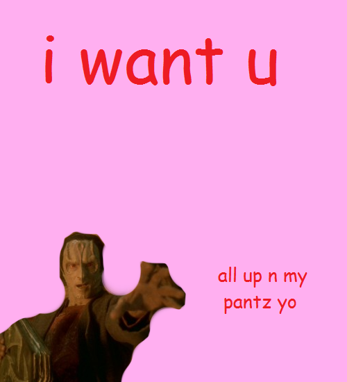 Here’s some Creepy Dukat valentines for your happiness and fright~Have a nice day~