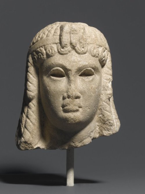 Ancient Egyptian head of a Ptolemaic Queen, possibly Cleopatra VII