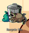 pencilzart:I made custom recycle bin icons 