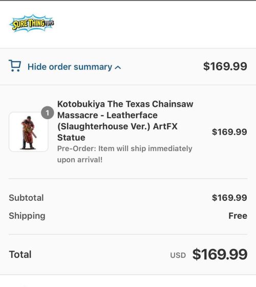 @surethingtoys has both of the new #kotobukiya ArtFX #leatherface statues up for preorder and they’r