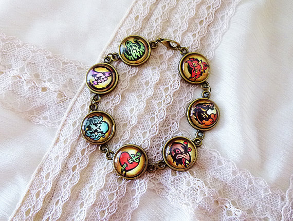 insanelygaming:  Bioshock Infinite Bracelets Available for purchase on Etsy Created