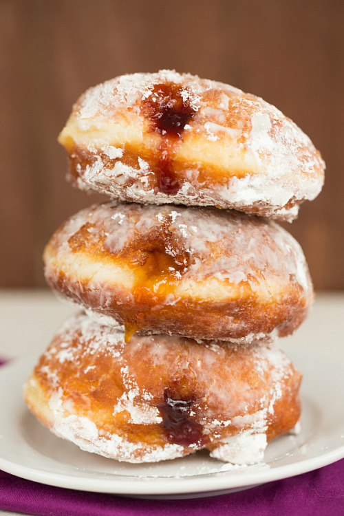 foody-goody:  Recipe: Paczki (Polish Donuts)