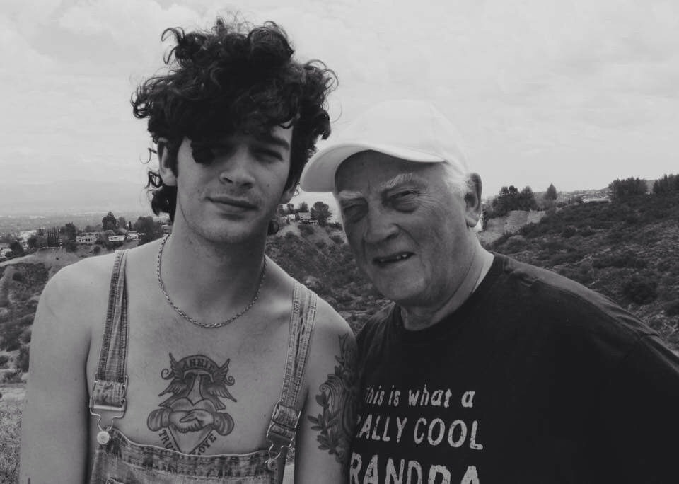 syntheticapparitions: matty with his mum and grandpa :^)