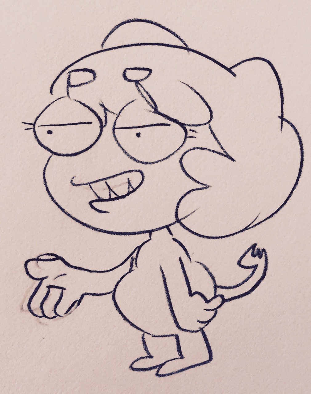 eigaka:  ayebrows:  kerwinsartfreakshow: my new art style in 2017 Ah, yes.  