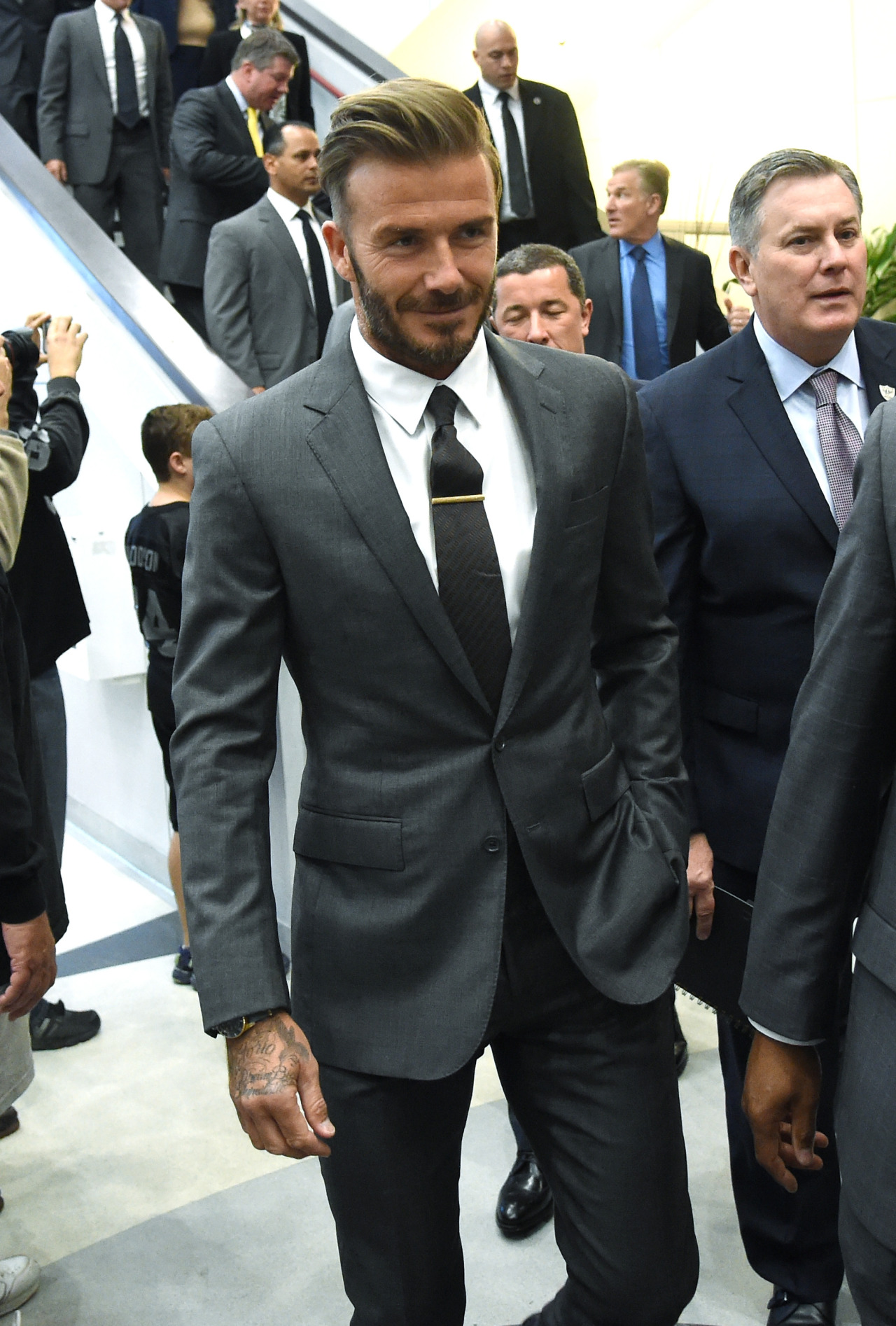 David Beckham David Beckham Attends A Southern Nevada Tourism