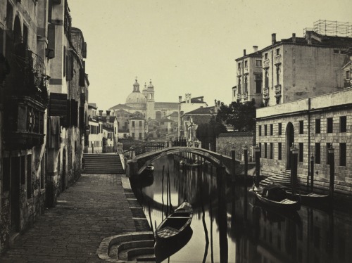 cma-photography-department: View of Venice, Carlo Ponti, c. 1860, Cleveland Museum of Art: Photograp