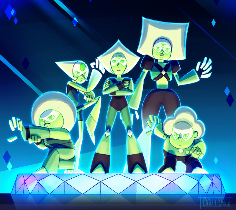 dou-hong:  Peridot and the Peridots! All the links below:COMPILATION POST | Peridot