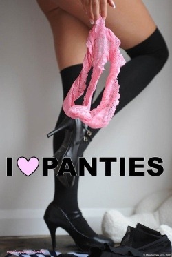 sissystable:Do you love panties ?  Yes i