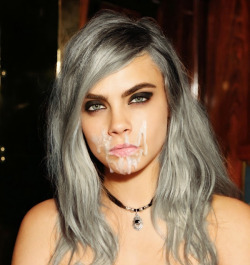 Creamsiclefakes:  Cara Delevingne Loves Cum