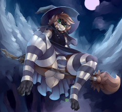 zekelativity:  Streamed commission for Feril! Character belongs to Feril@Fa This burb species belongs to Zekelativity@Tumblr/Zerolativity@FA