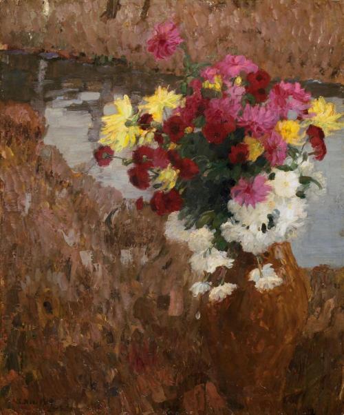 Flowers  -  Leo Putz  1900German  1869-1940